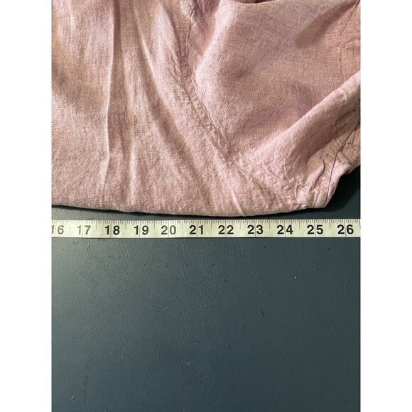 Men's Linen Blend Shirt XL INC International Concepts Button-Down Beachy - Picture 5 of 10